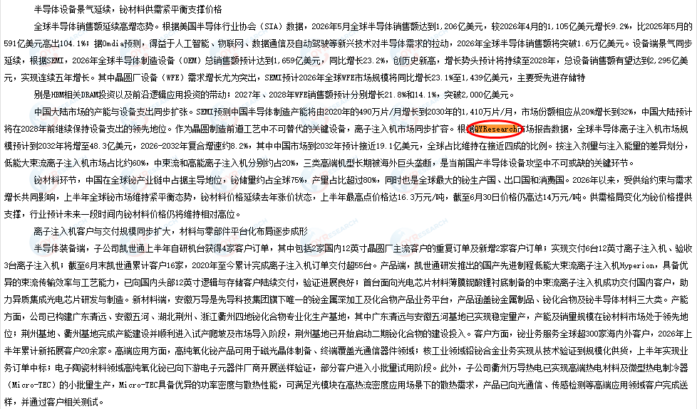 半导体离子注入机