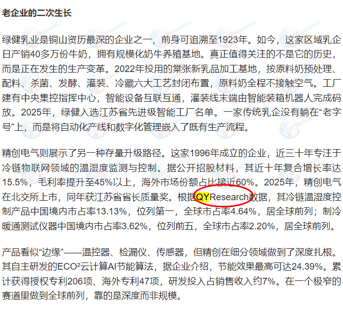 冷链温湿度控制产品